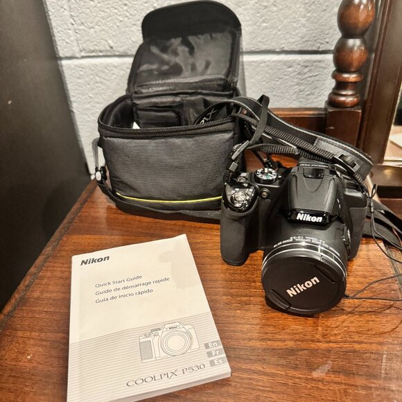 Nikon COOLPIX P530 16.1 MP CMOS Digital Camera with 42x Zoom NIKKOR Lens